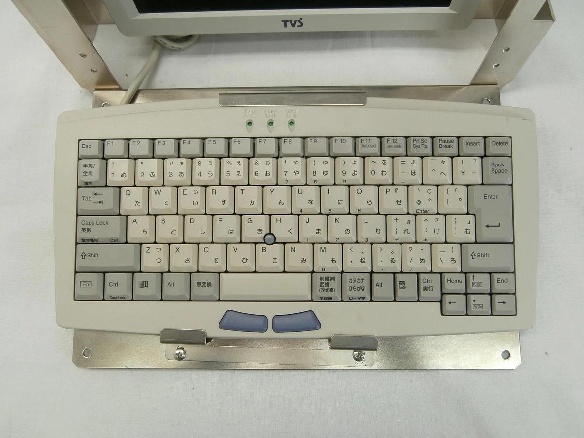 Used Hitachi Operator Interface Panel Keyboard and Monitor M-712E Used Working