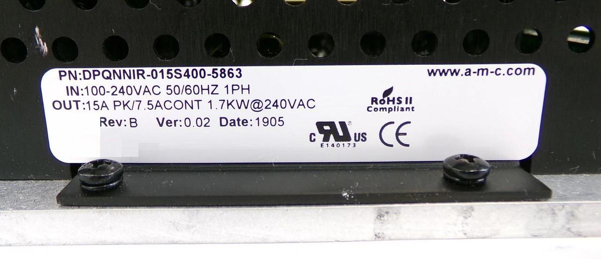 Used Advanced Motion DPQNNIR-015S400-5863 Digital Servo Drive EVG150 Lot of 2 Working