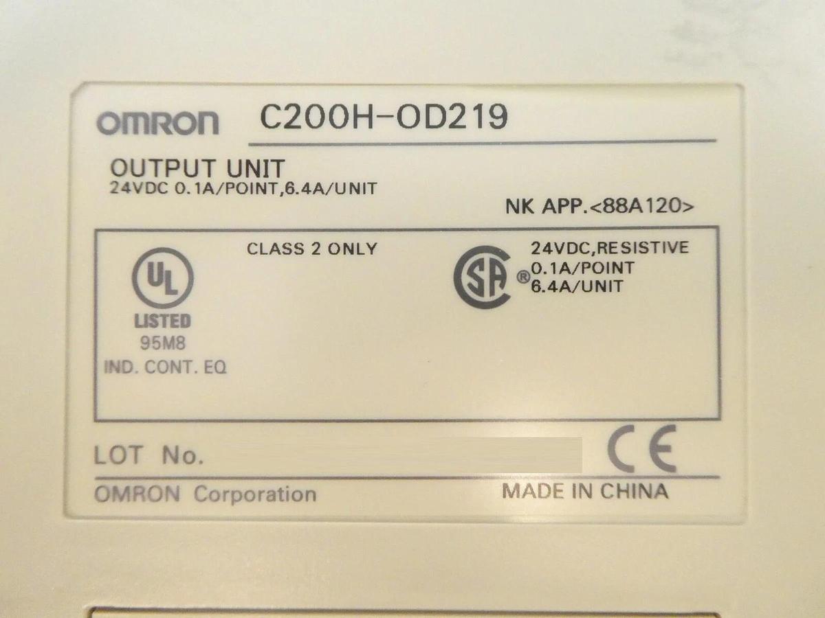 Used Omron C200HE Programmable Logic Controller SYSMAC Reseller Lot of 2 Working