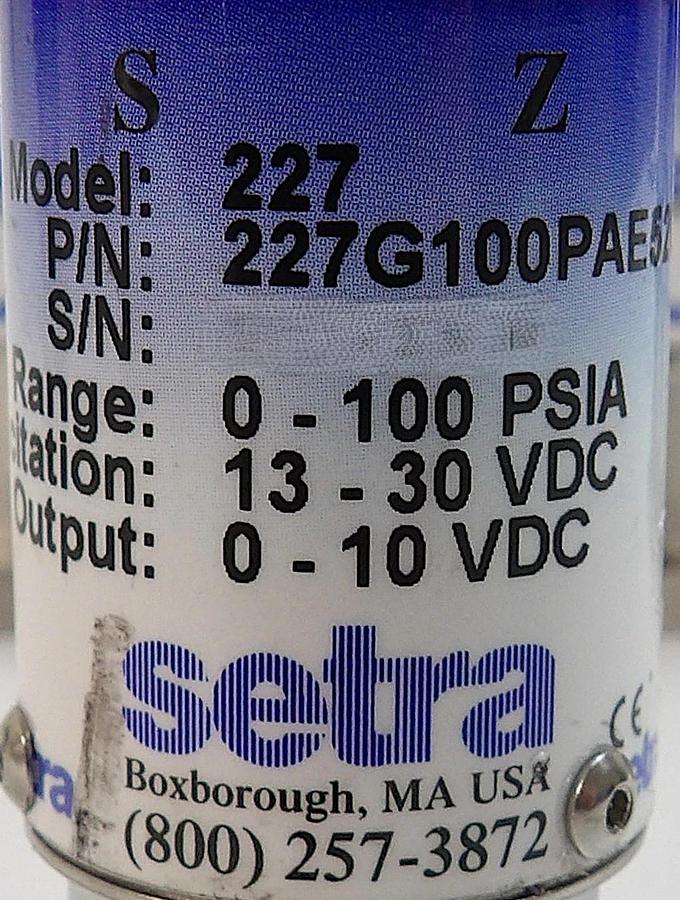 Used Setra 227 Series Pressure Sensor Reseller Lot of 12 Working Surplus