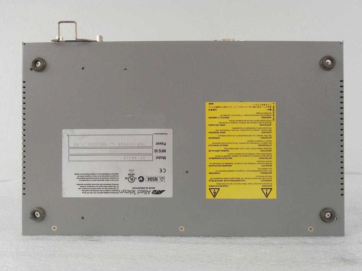 Used Allied Telesis AT-AR410-10 Branch Office Router AR410 Reseller Lot of 4 Surplus