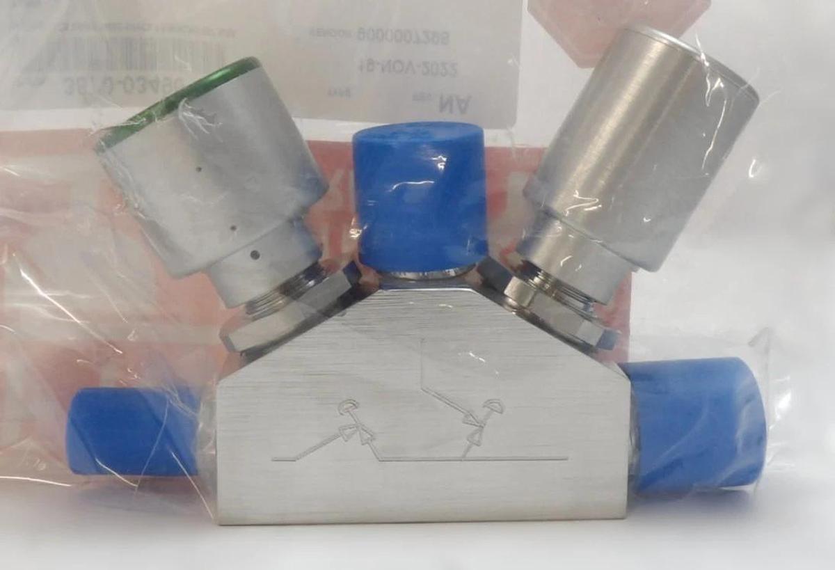 Parker Veriflo 45300319 3-Way Pneumatic Diaphragm Valve Lot of 2 New