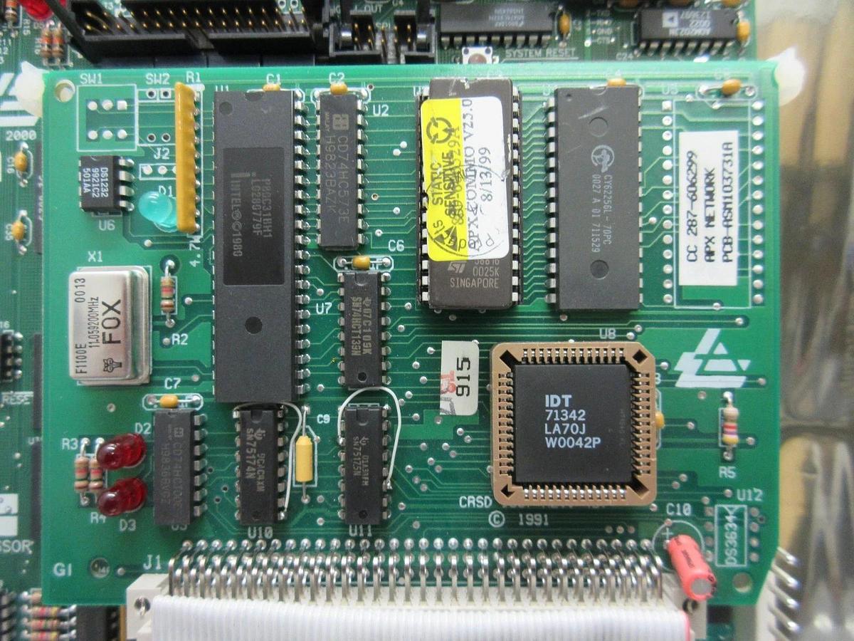 Used Air Products AP10204 Main Processor CPU PCB CRSD 1037 Working Surplus