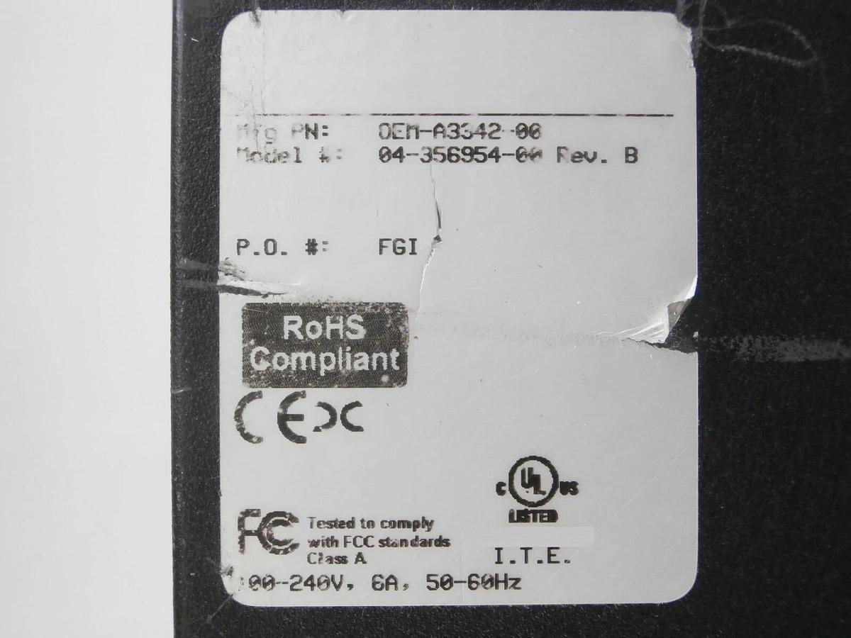 Used Novellus OEM-A3342-00 Industrial PC 61-370417-00 04-356954-00 PROTEUS 5E As-Is