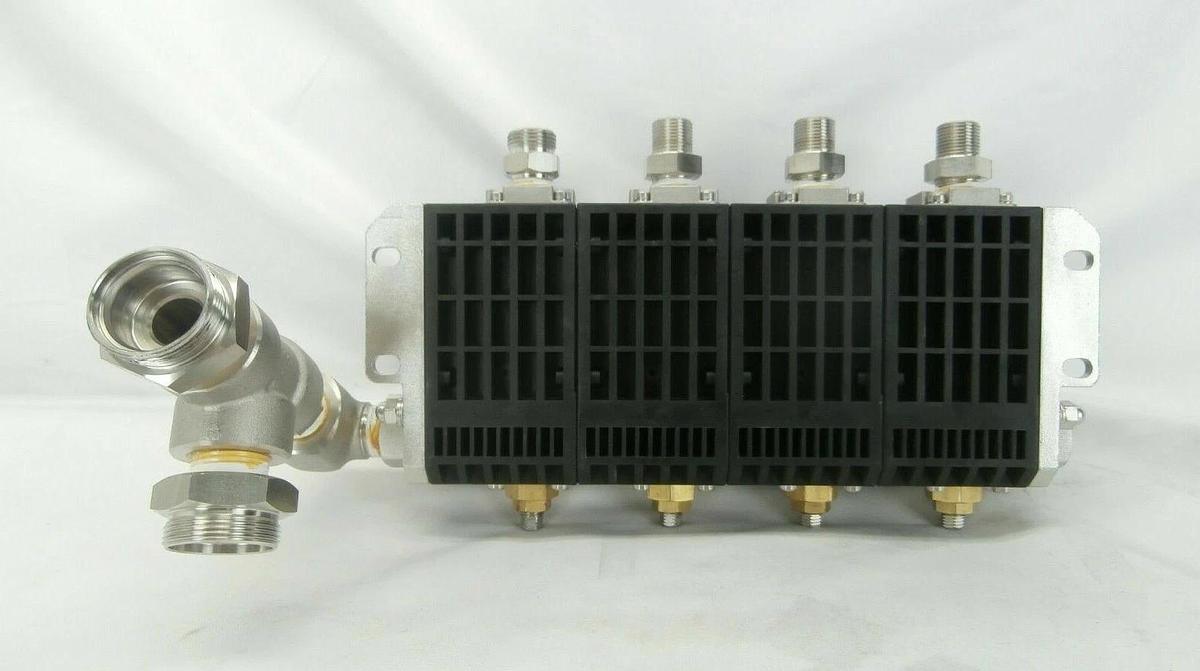 Used Regal Joint FS-10S 4-Port Flow Sensor Manifold FS-10 Hitachi M-712E Working