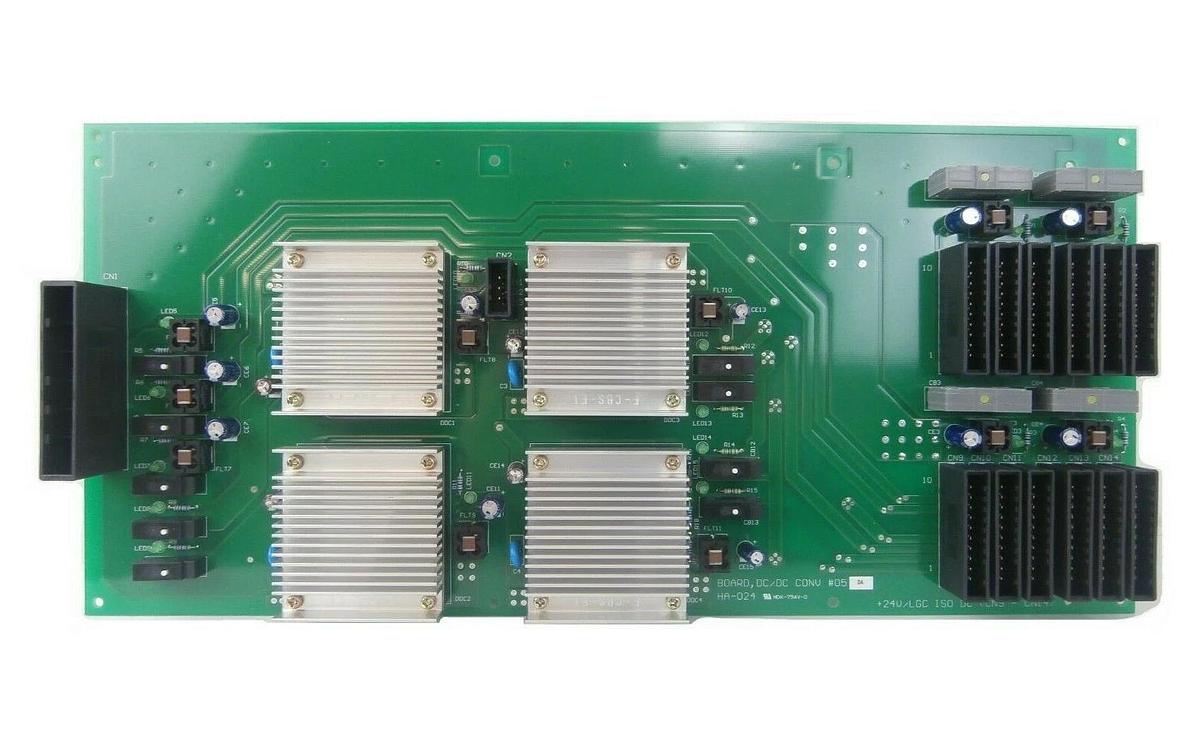 Used TEL Tokyo Electron HA-024 DC to DC PCB DC/DC COV #05 Lithius Working Surplus