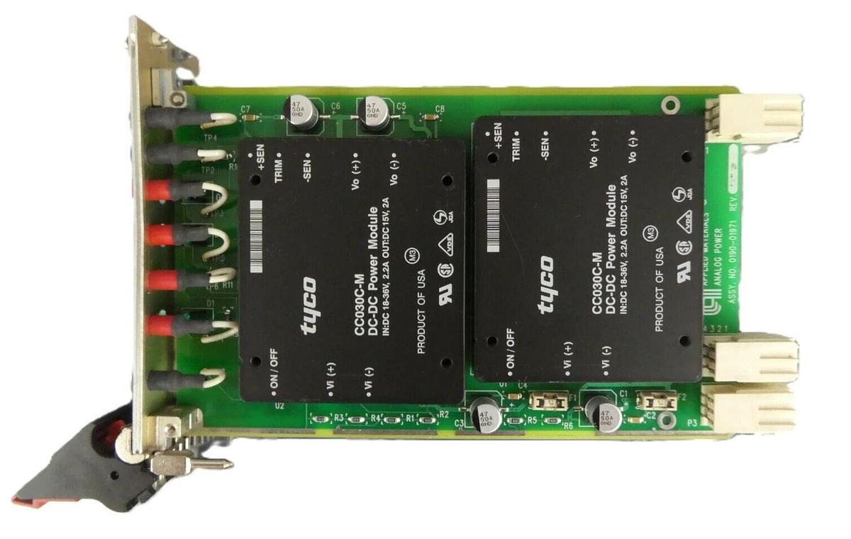Used AMAT Applied Materials 0190-01971 Analog Power Supply Working Surplus