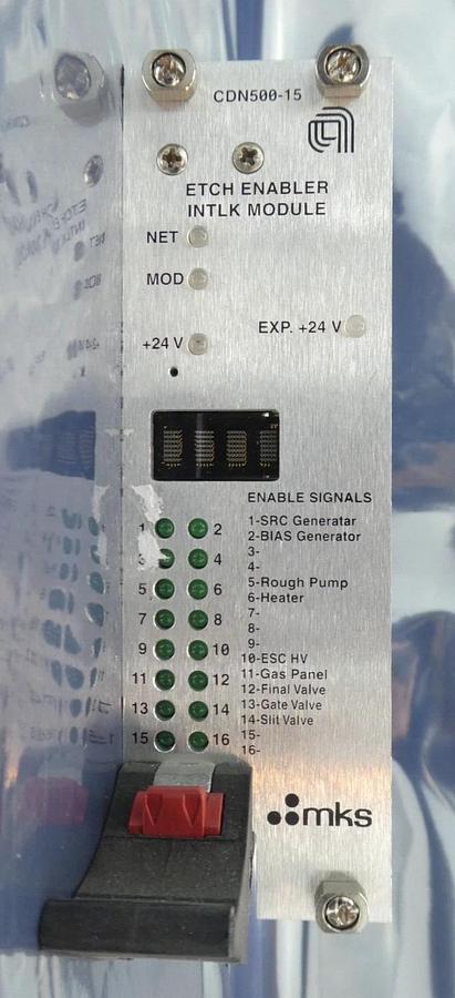 Used MKS Instruments CDN500-15 Etch Enabler Module PCB Card AMAT 0190-23441 Working