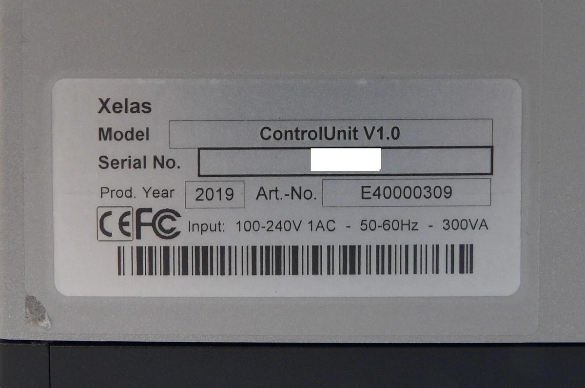 Used Xelas ControlUnit V1.0 Spectrometer Control Unit Module Working Surplus