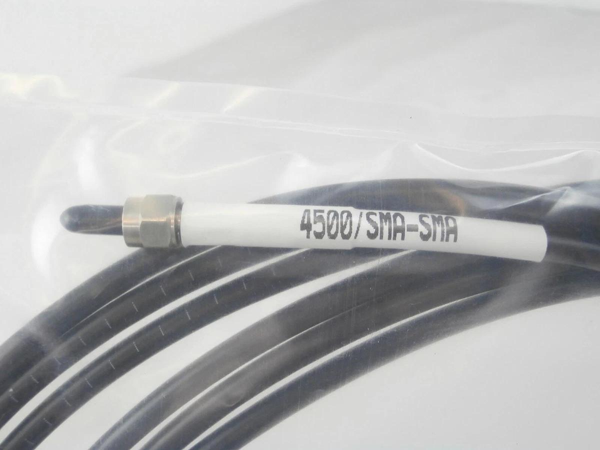 Used AMAT Applied Materials 0150-91746 4500MM/SMA-SMA 455475-07 Cable Lot of 2 New