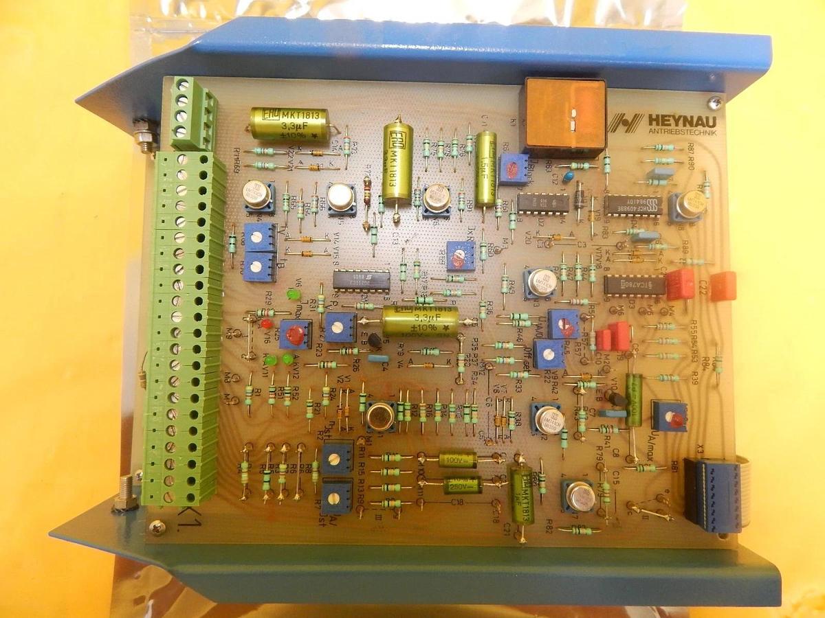 Used ITT Heynau Elektronik 1TYRhB Speed Controller Balzers B5 123 154 AA Used Working