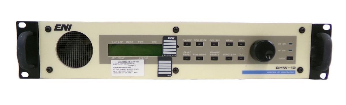 Used GHW-12Z Genesis ENI Power Systems GHW12Z-13DF2N0-001 RF Generator Working