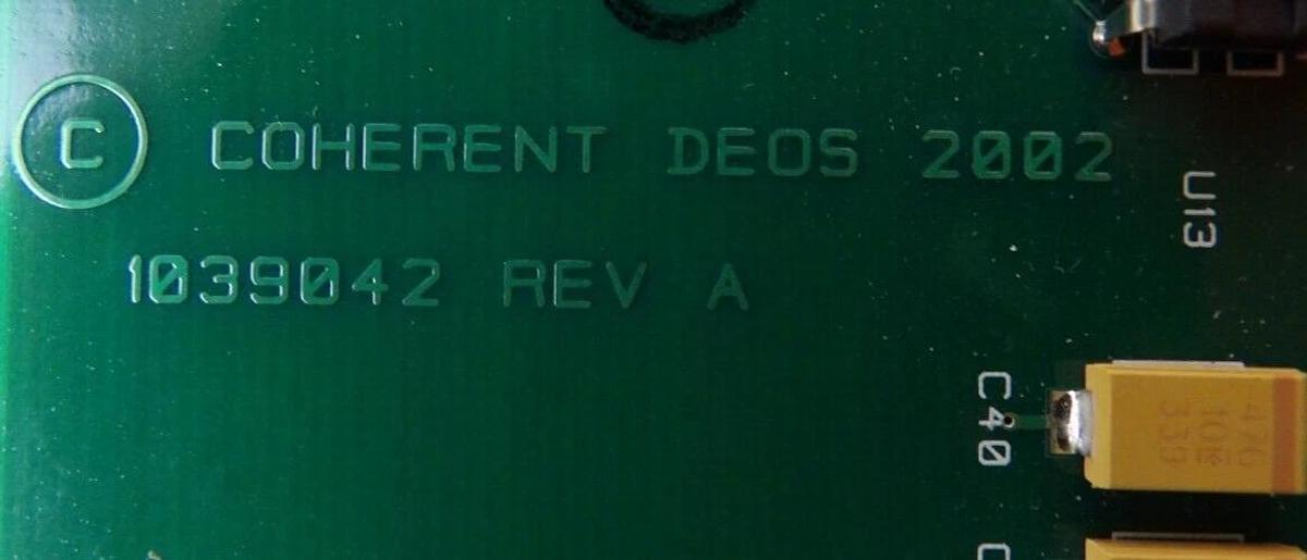 Used Coherent Deos 1039042 Microcomputer Q700 PCB Assembly C1039043 GEM-Q400 Working