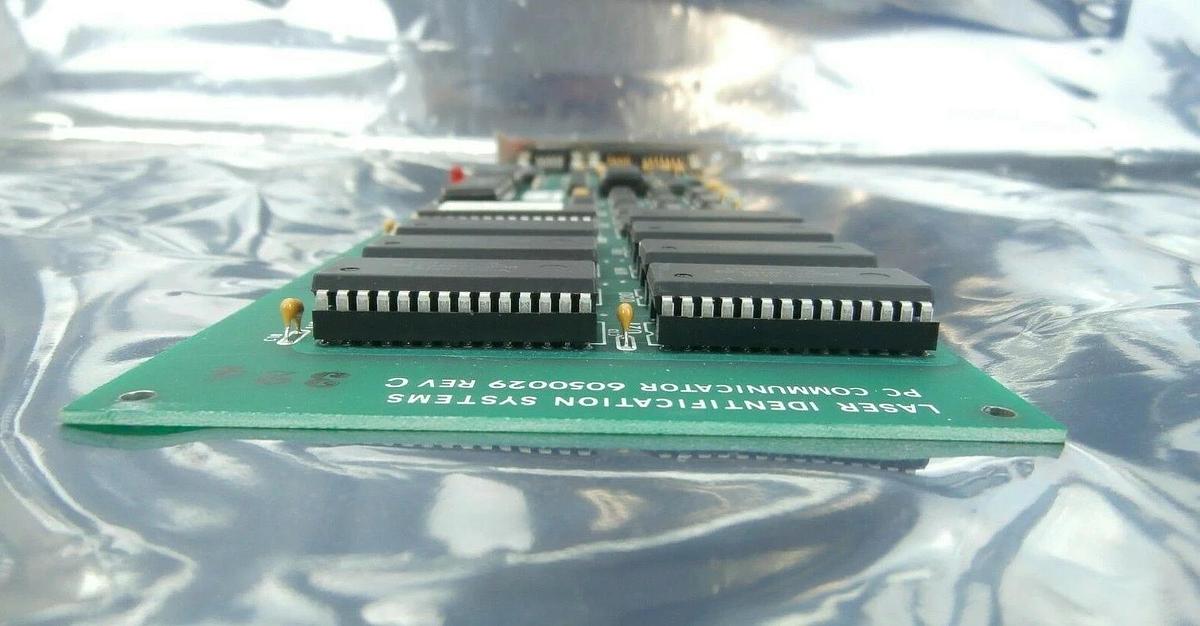 Used Laser Identification Systems 6050029 PC Communicator PCB Lumonics LW-CO2 Used