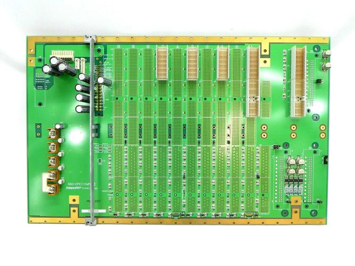 Used Meiden ZN70Z02 VME Backplane CompactPCI PCB 660-CPCI10WMD2 TEL Lithius Working