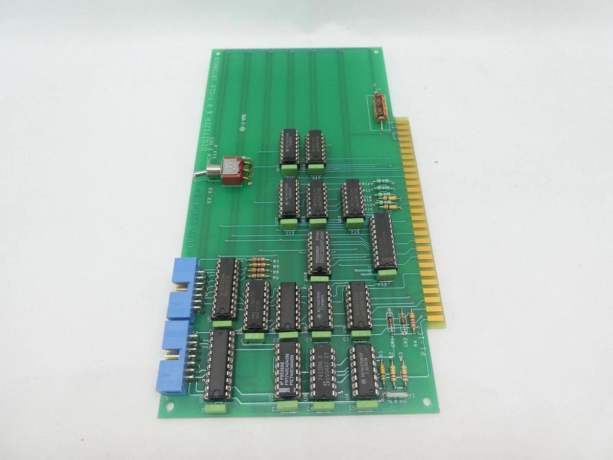 Used Varian Semiconductor VSEA 10720020 Digitizer & R T-CLK PCB Card Working Surplus