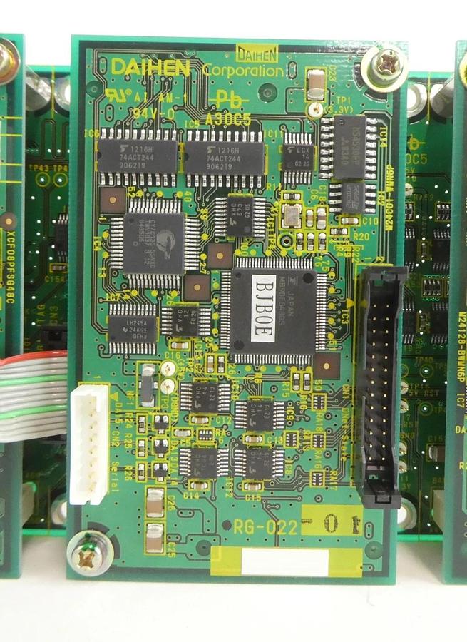 Used Daihen RG-39304B CPU BUS PCB RG-020-10A RG-022-01 RG-021-014 Working Surplus