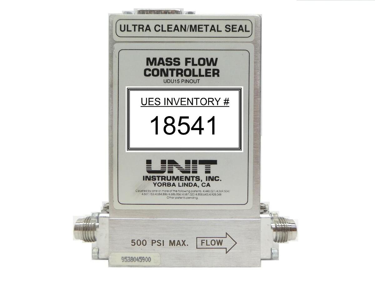 Used UNIT Instruments UFC-8160 Mass Flow Controller MFC 100 SCCM CF4 Working Spare