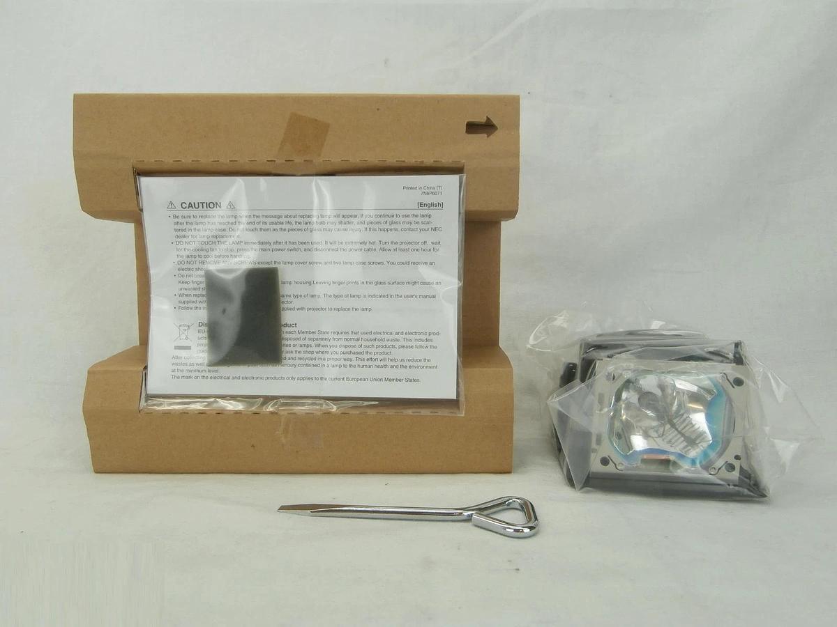 NEC VT60LP Lamp Unit with Air Filter Projector Bulb New Surplus