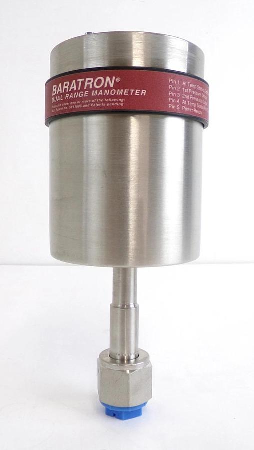 Used MKS Instruments D28B11TCEE0B0 Baratron Dual Range Manometer Dented Surplus