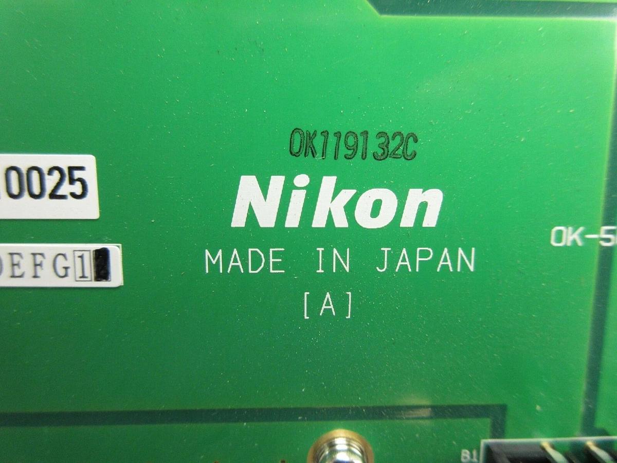 Used Nikon Precision 4S025-375 Relay Interface Board PCB X8RSSB_RDT NSR Working