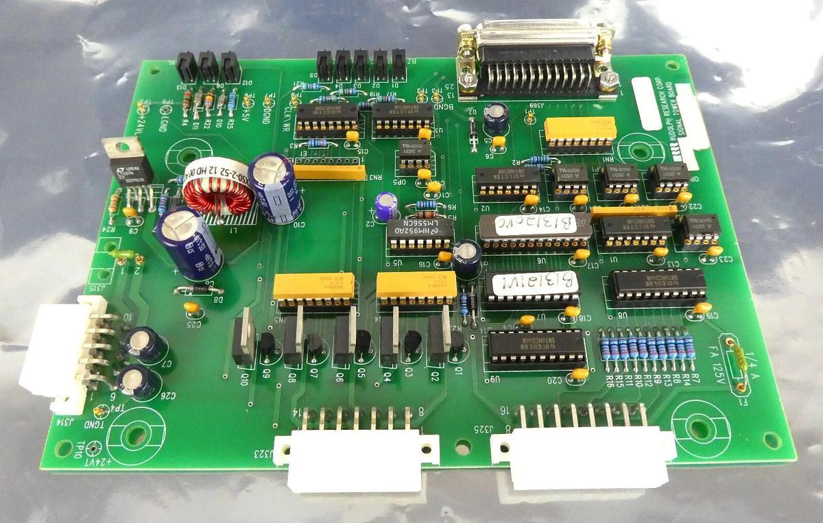 Used Rudolph Research Corporation A18567-A Signal Tower PCB Board A13104 Working