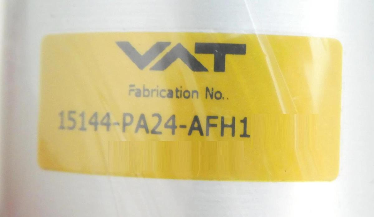 VAT 15144-PA24-AFH1 HV Isolation Gate Valve Series 15.1 500128785 New