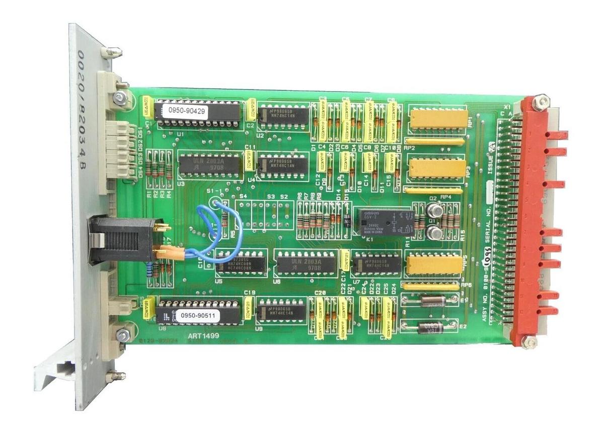 Used AMAT Applied Materials 0100-91095 Pneumatics Control PCB Card Working Surplus