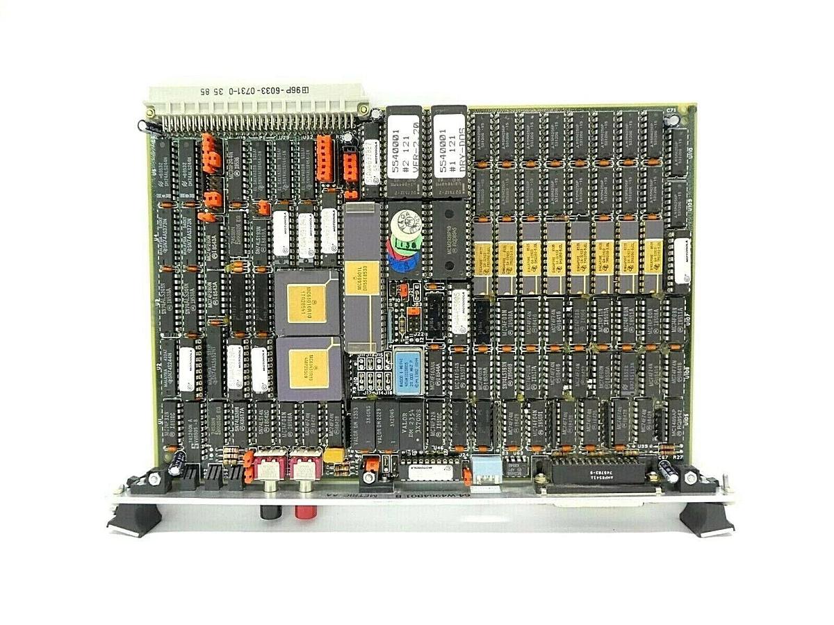 Used Motorola 01-W3293B 02 VME PCB Card MVME 121 Rev. R Working Surplus