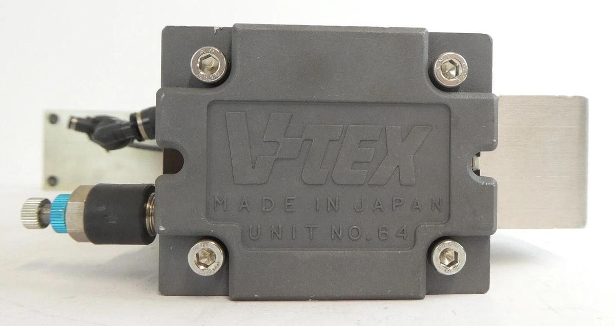 Used V-Tex CX12-000021-11 Pneumatic Slit Valve Assembly Rollcam Working Surplus