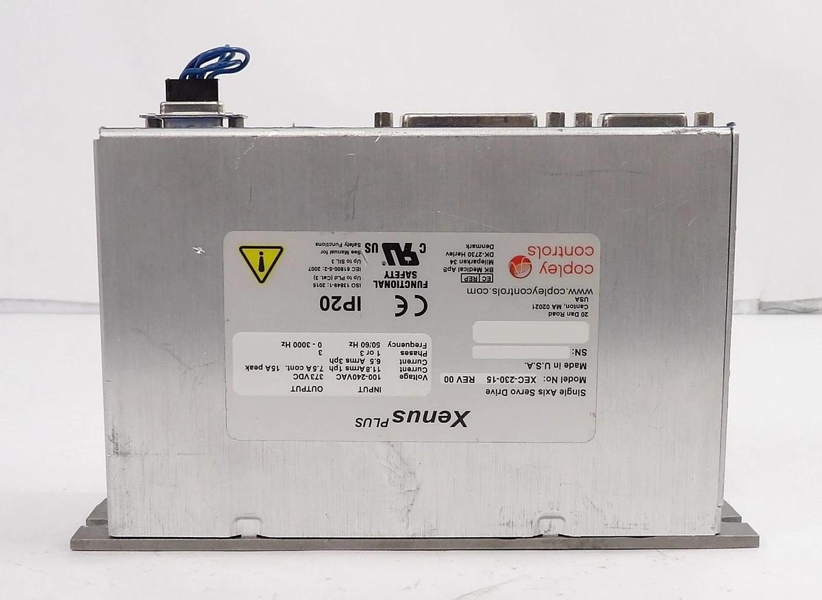 Used Copley Controls XEC-230-15 Single Axis Servo Drive Xenus Working Surplus