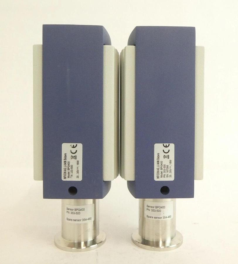 Used Inficon 353-500 Pirani Vacuum Gauge BPG400 Reseller Lot of 6 Working