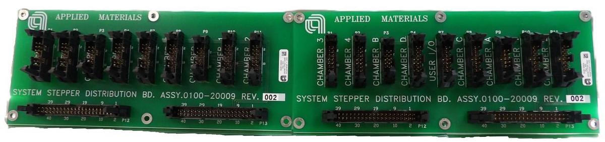 Used AMAT Applied Materials 0100-20009 System Stepper Distribution PCB Reseller Lot