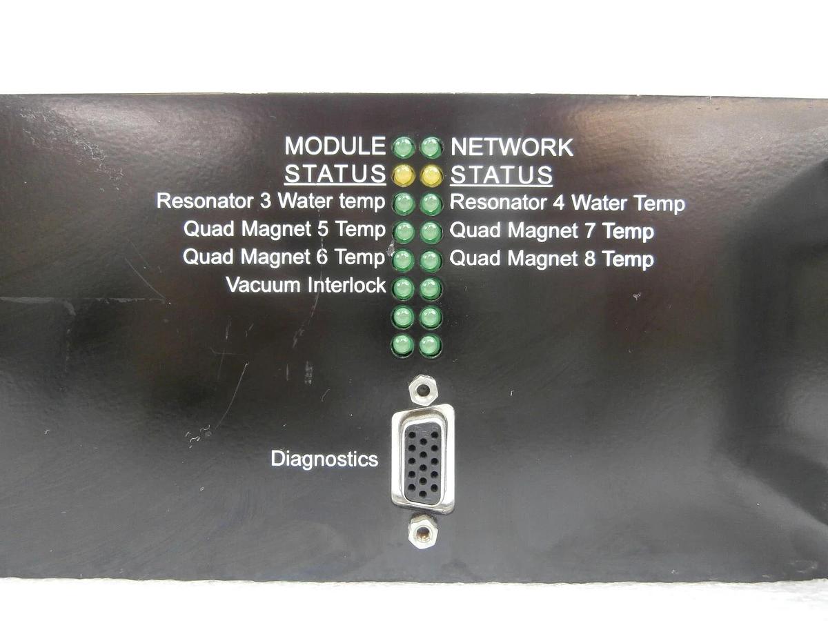 Used AMAT Applied Materials 9090-00491 Quad Magnet Temperature Network Module Working