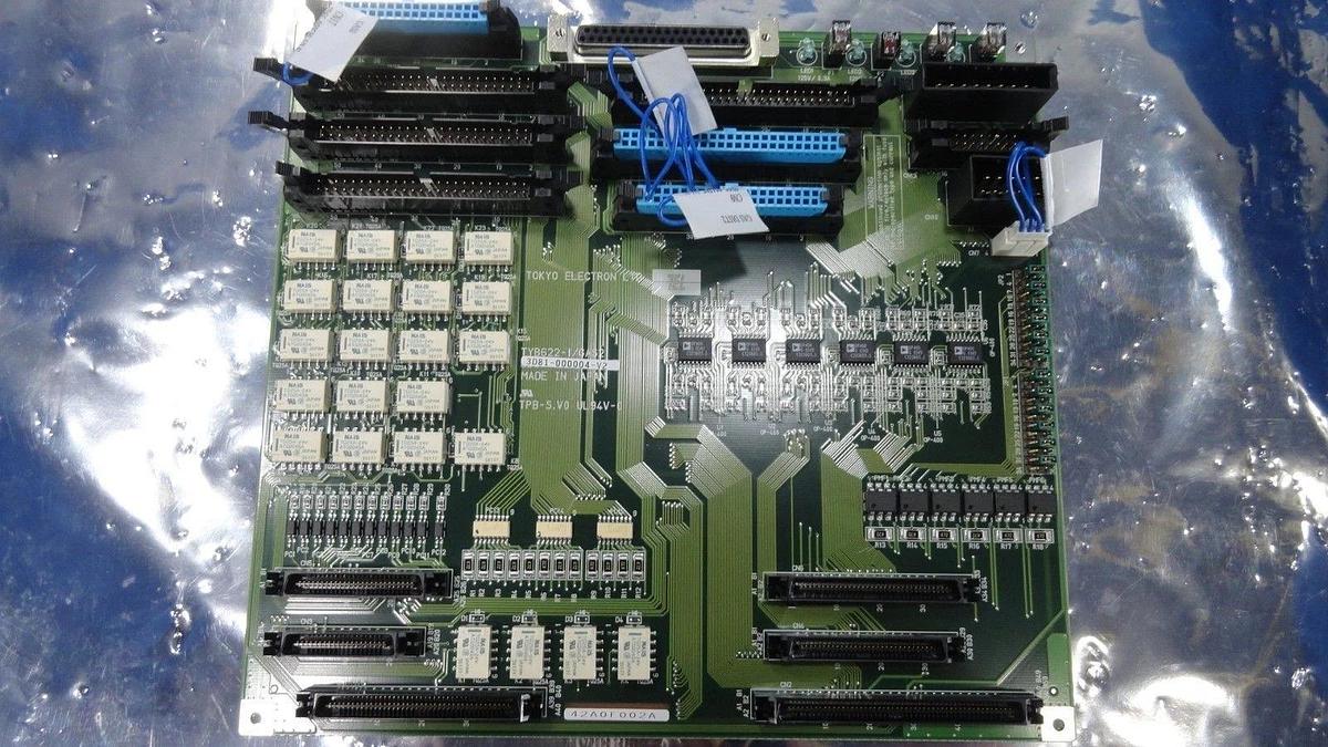 Used TEL Tokyo Electron 3D81-000004-V2 PCB Board TYB622-1/GAS2 T-3044SS Used