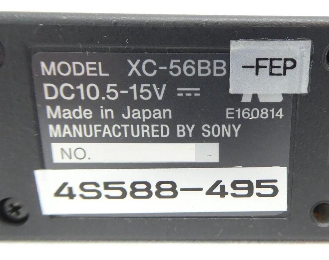 Used Sony XC-56BB-FEP Progressive Camera Module 4S588-495 Nikon NSR-S205C Working