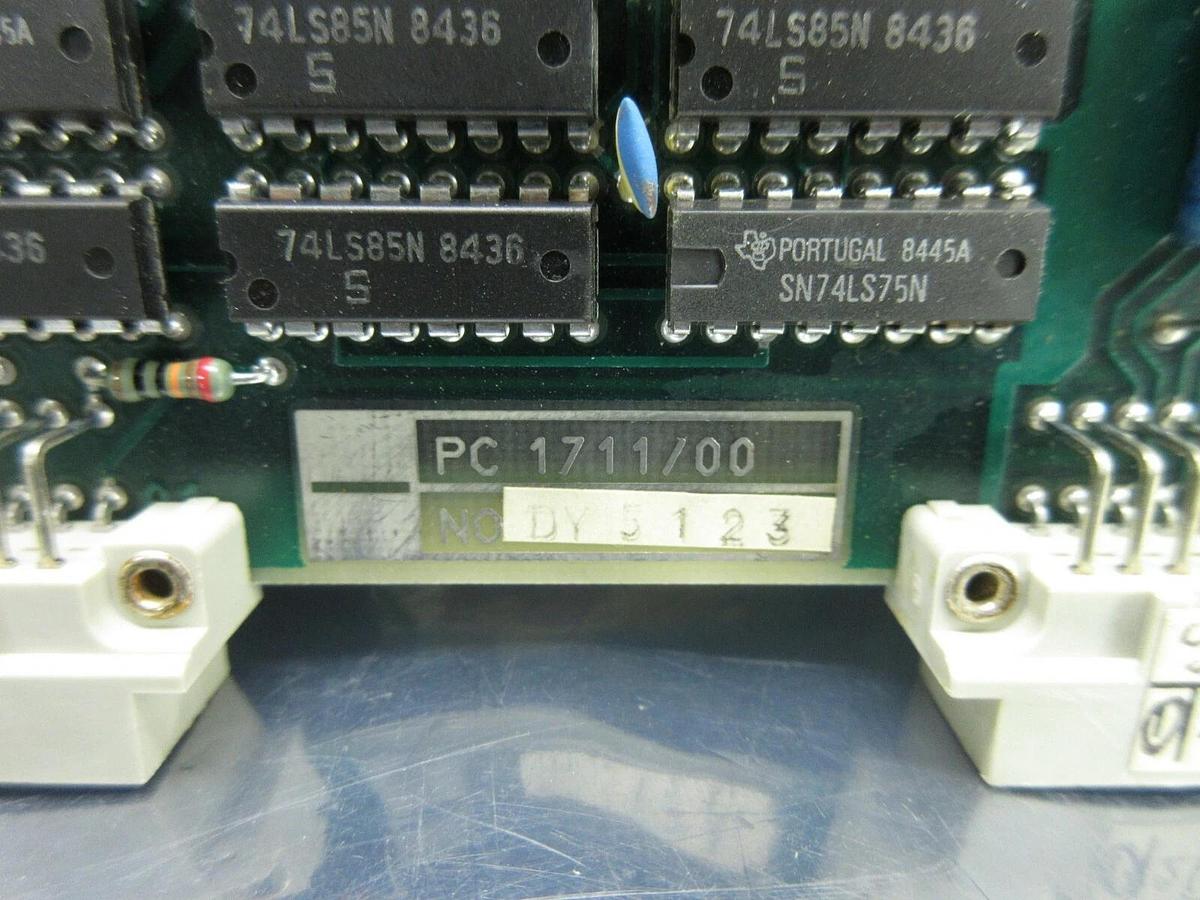 Used Philips 9406.217.1100 Processor PCB Card PC 1711/00 ASML PAS 5000/2500 Used