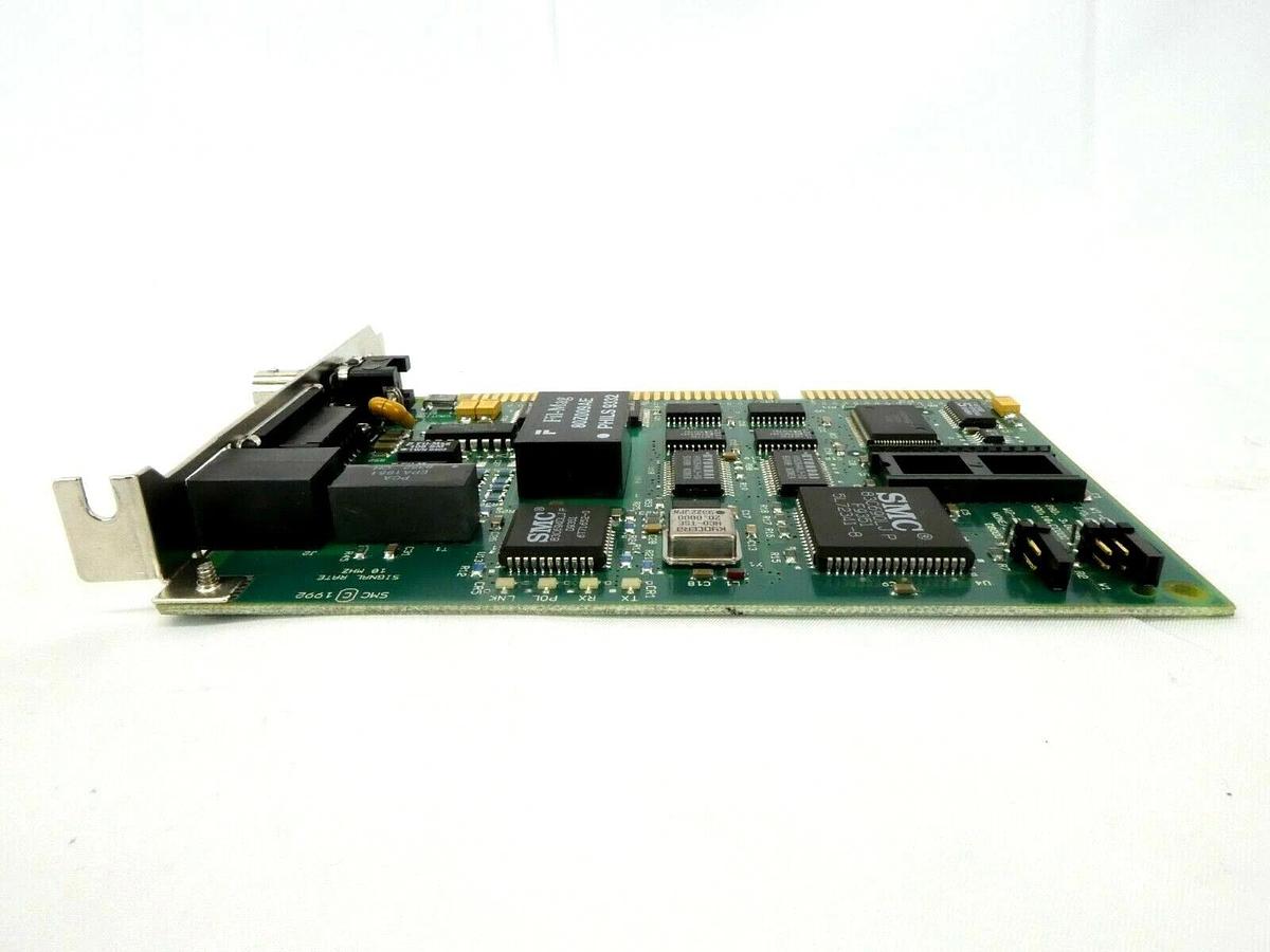 Used SMC 61-600406-003 Elite16 EtherCard PCB Card KLA Instruments 2132 Working