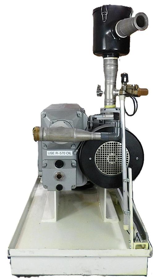 Used Busch RA 0302 D 5Z3 ZZXX Rotary Vane Vacuum Pump System Spare Surplus
