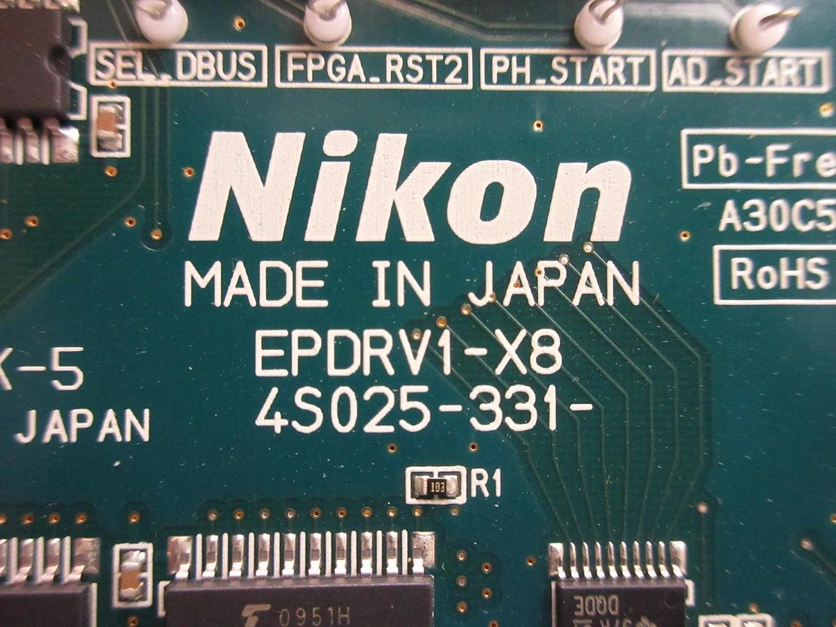 Used Nikon 4S025-331 Control PCB Card EPDRV1-X8 NSR-S620D ArF Immersion Scanner Used