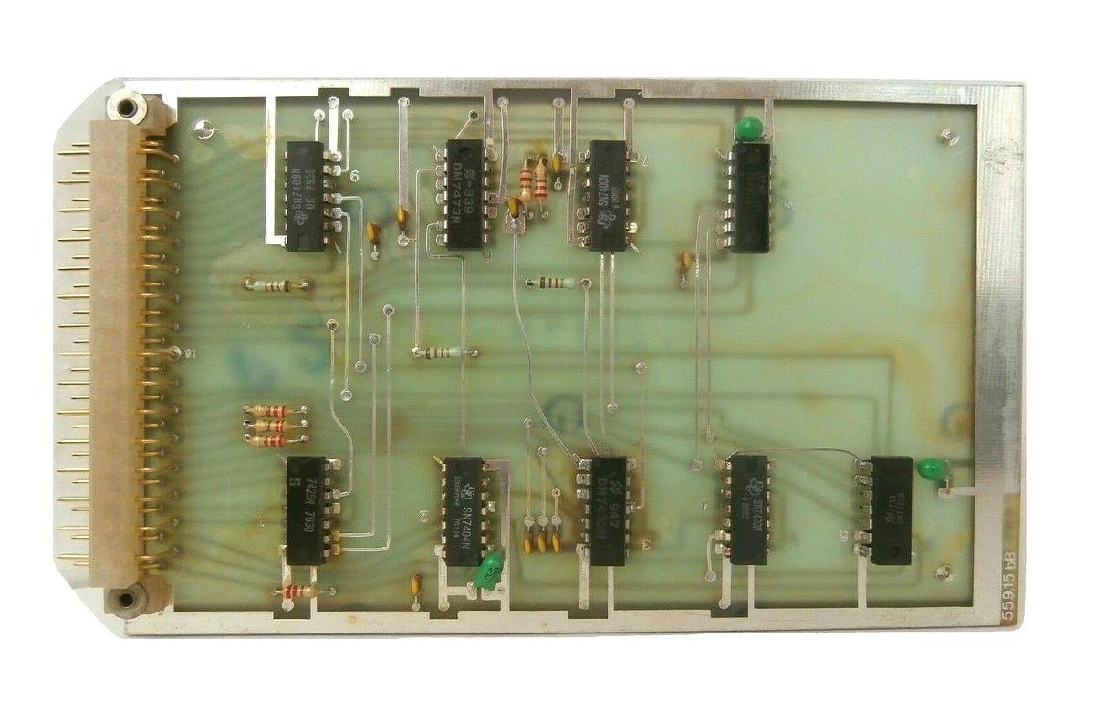 Used Karl Suss 455-60-15 PCB Card 559.15bA MJB 55 Wafer Mask Aligner Working Surplus
