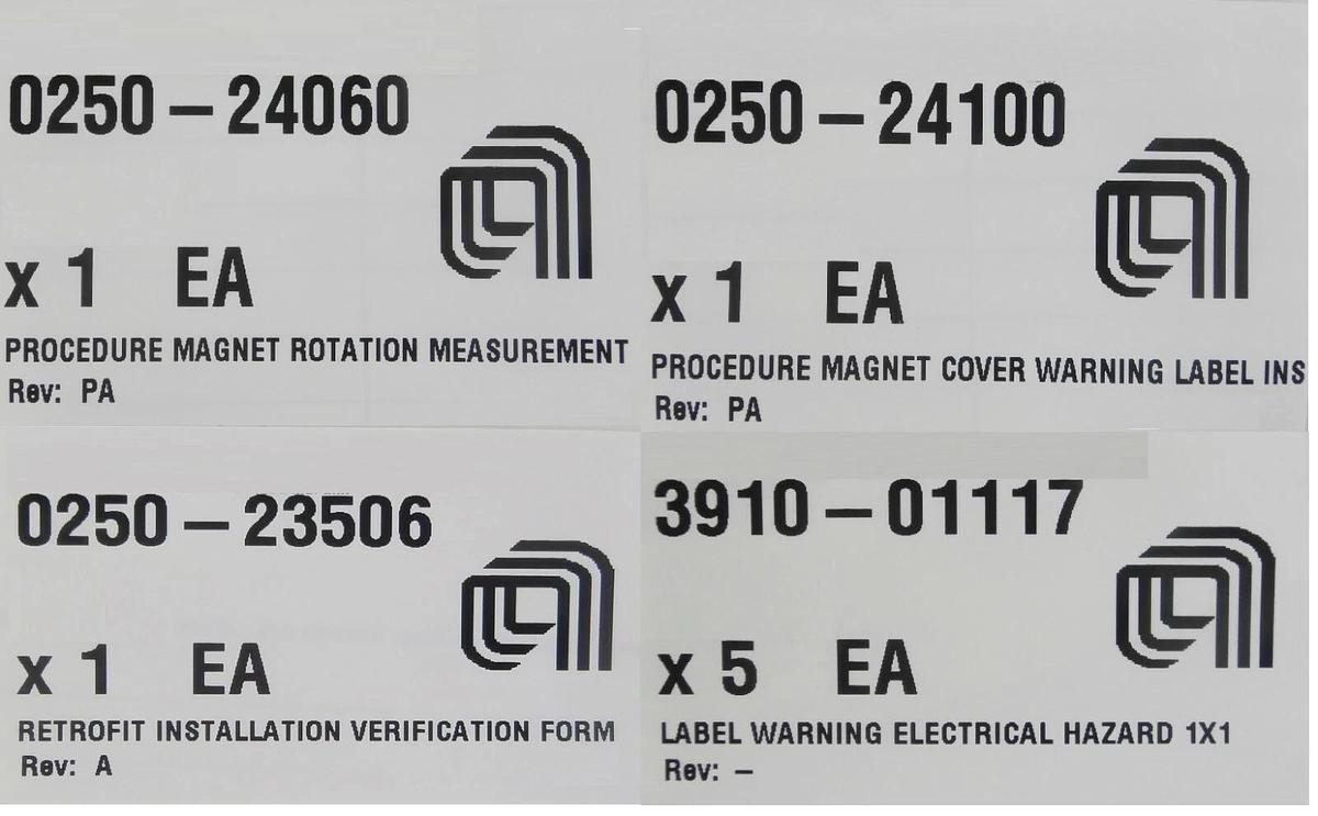 AMAT Applied Materials 0240-27778 Retrofit Kit Magnet Pully Shock Lot of 13 New