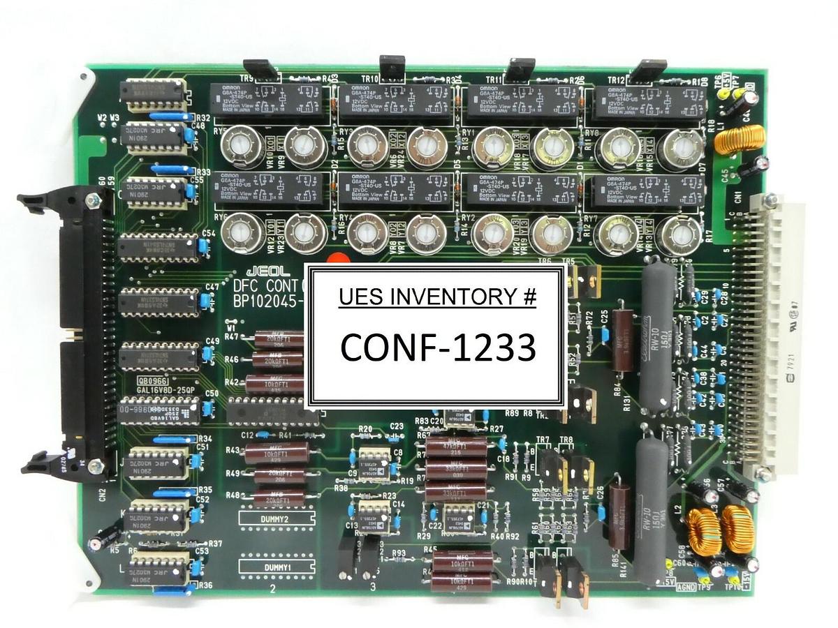Used JEOL BP102045-00 DFC CONT(2) PB PCB Card JWS-7555S SEM Working Spare