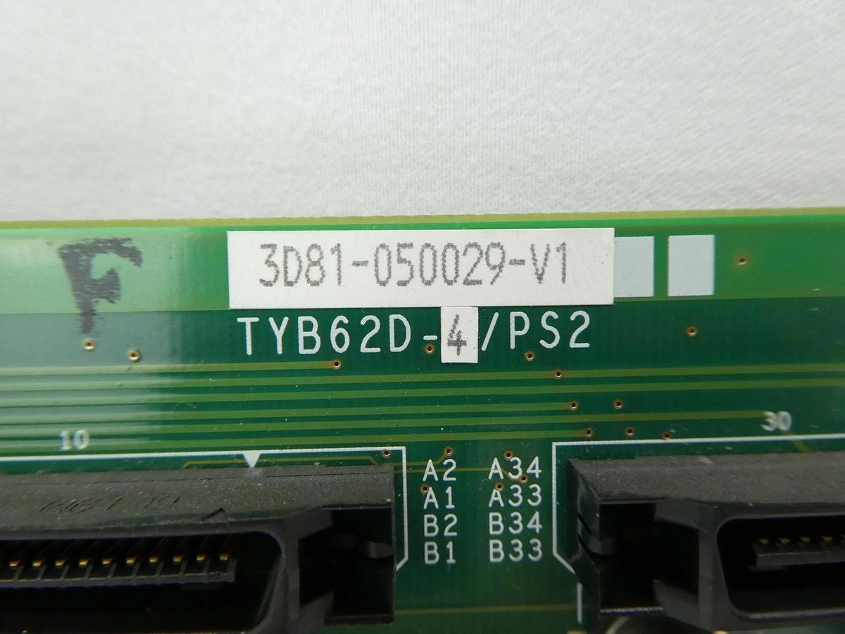 Used TEL Tokyo Electron 3D81-050029-V1 Signal Relay PCB TYB62D-4/PS2 Working Spare