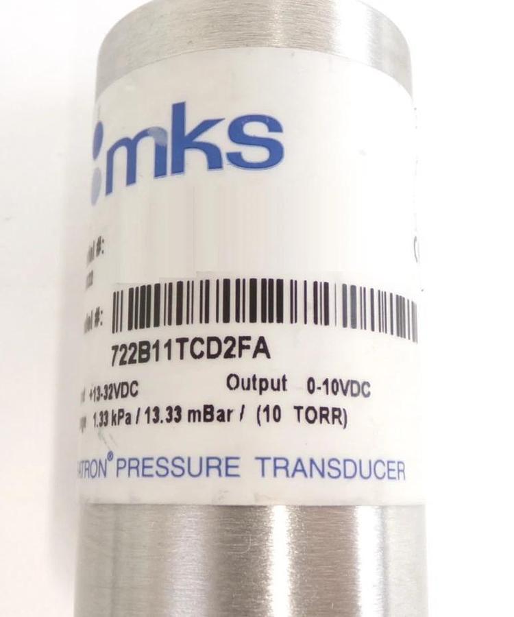 Used MKS Instruments 722A 722B Baratron Pressure Transducer Reseller Lot of 7 Spare