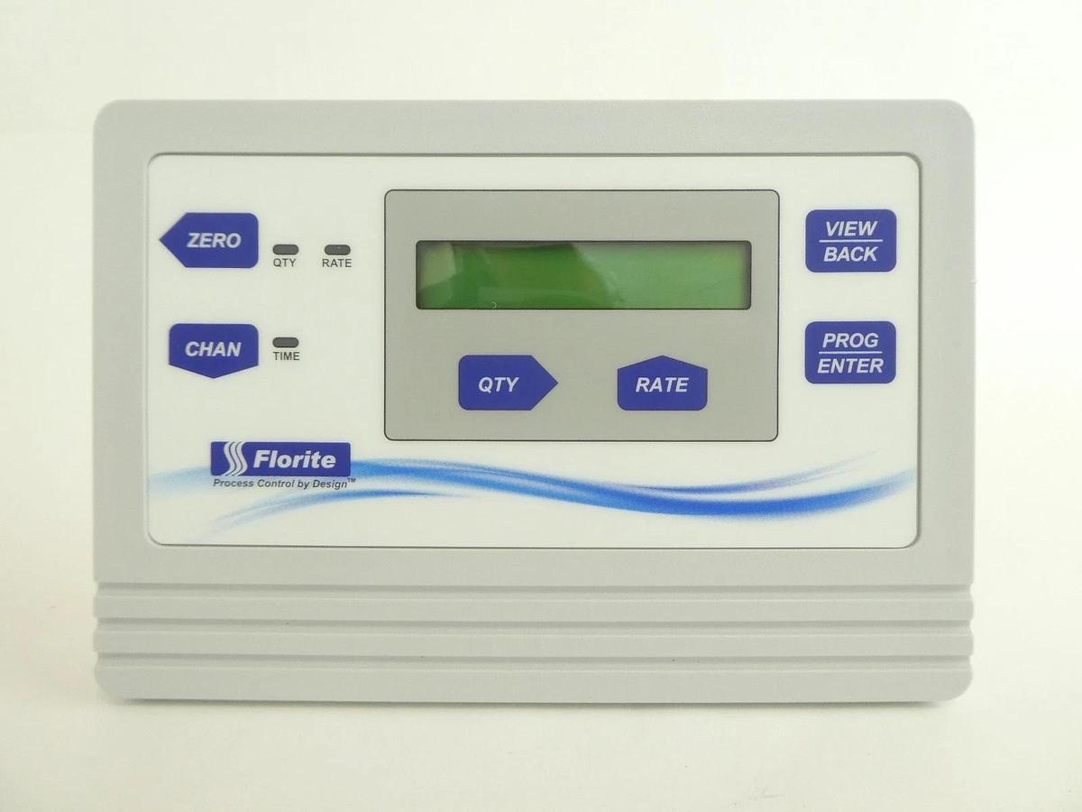 Used Florite 200-75828 Flow Process Dosing Controller Display Lot of 2 Working