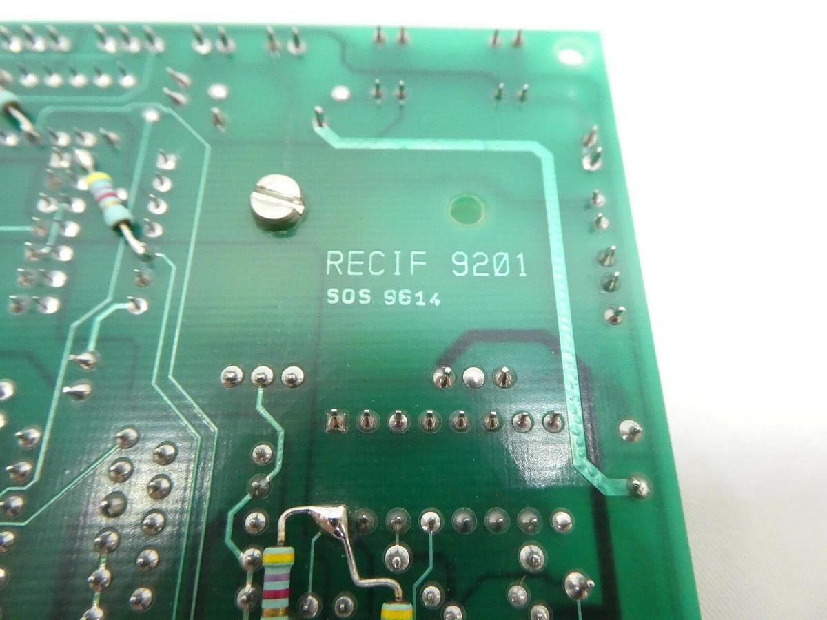 Used RECIF Technologies 9201 Micro Controller PCB IDLW8 200mm Wafer Working Surplus