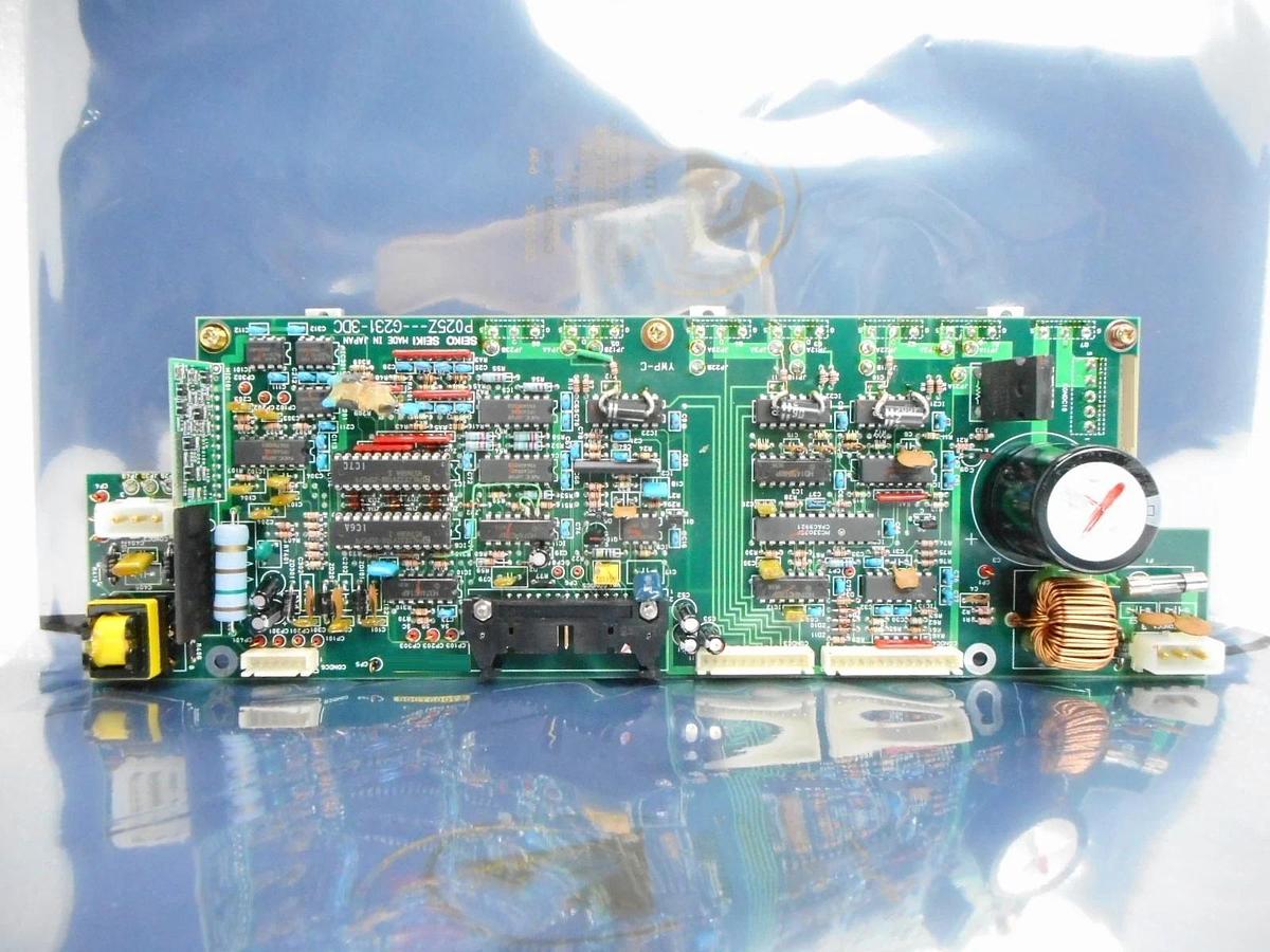 Used Seiko Seiki P025Z---G231-3DC Processor Board PCB Untested AS-IS
