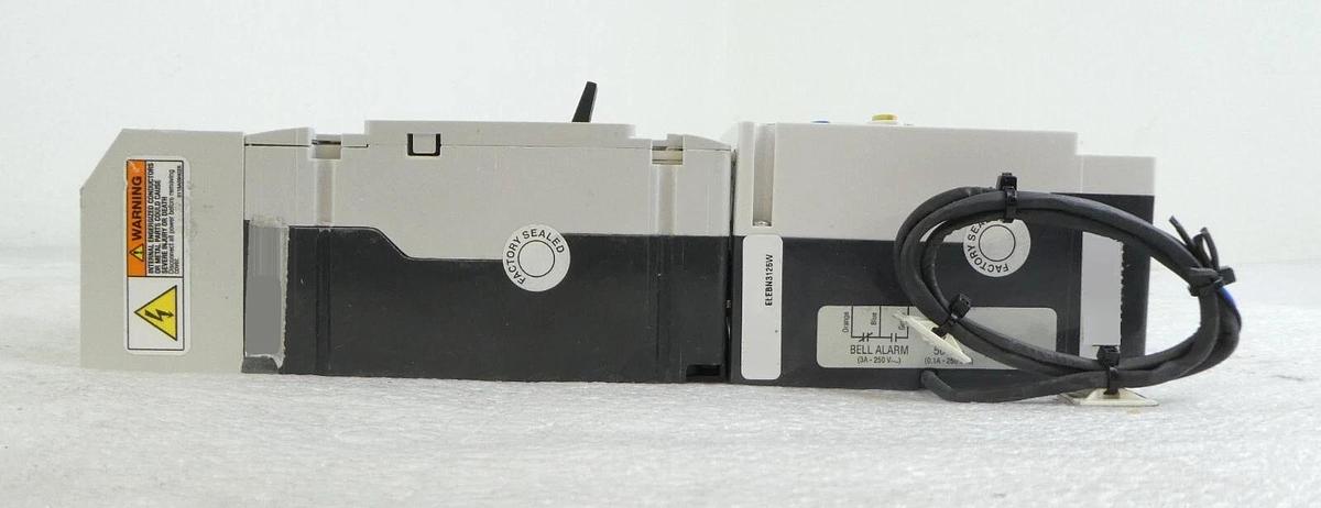 Used Eaton PDG13C0050TFFN 3 Pole Industrial Circuit Breaker PDG1 ELEBN3125W Working