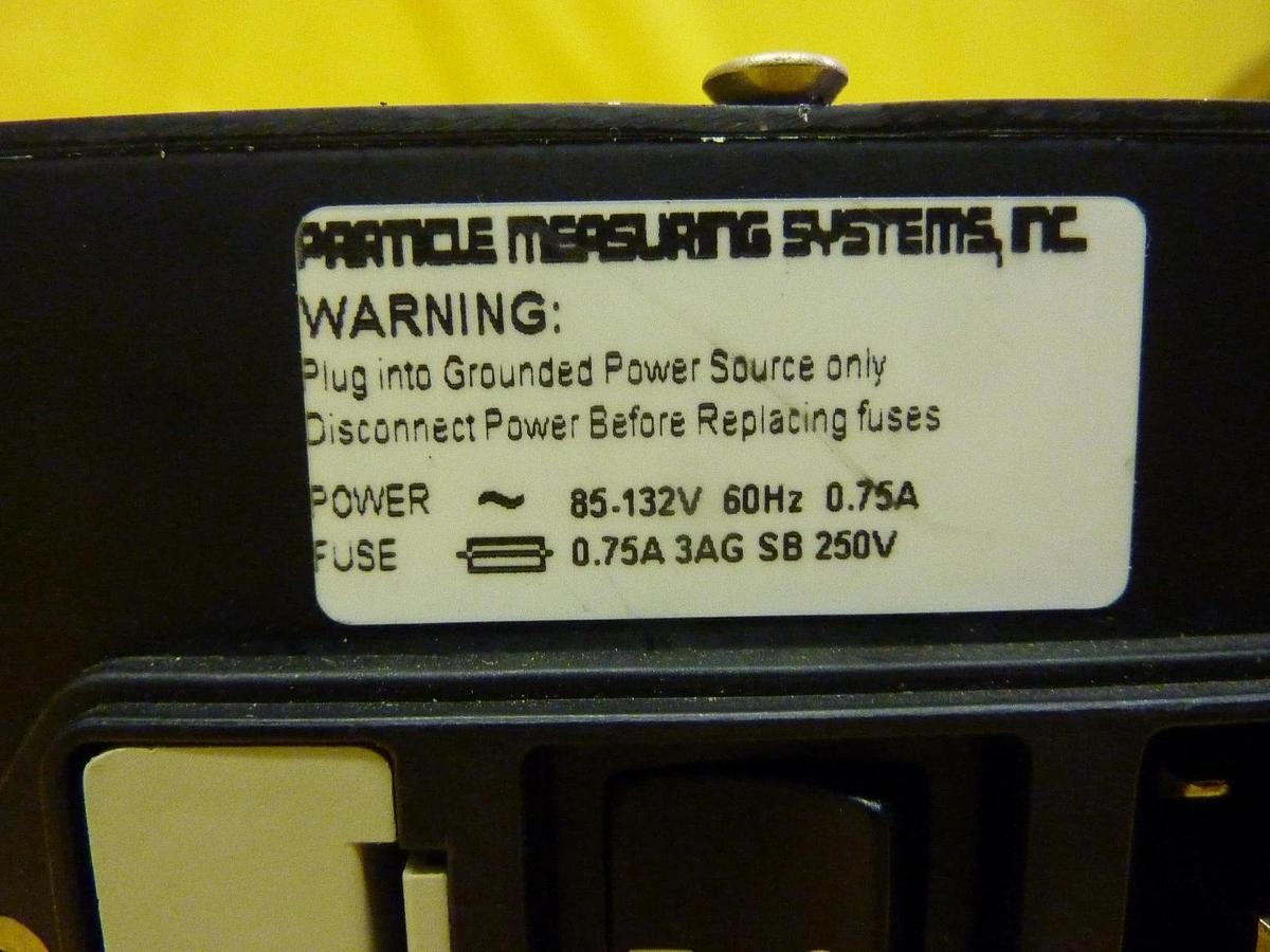 Used Particle Measuring Systems FiberOptic Interface Module FiberVac Used Working